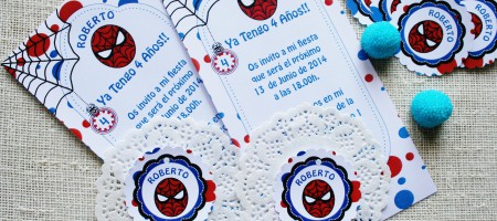 Invitaciones Spiderman Merbo Events